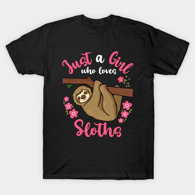 Sloths Sloth Lover T-Shirt by CreativeGiftShop